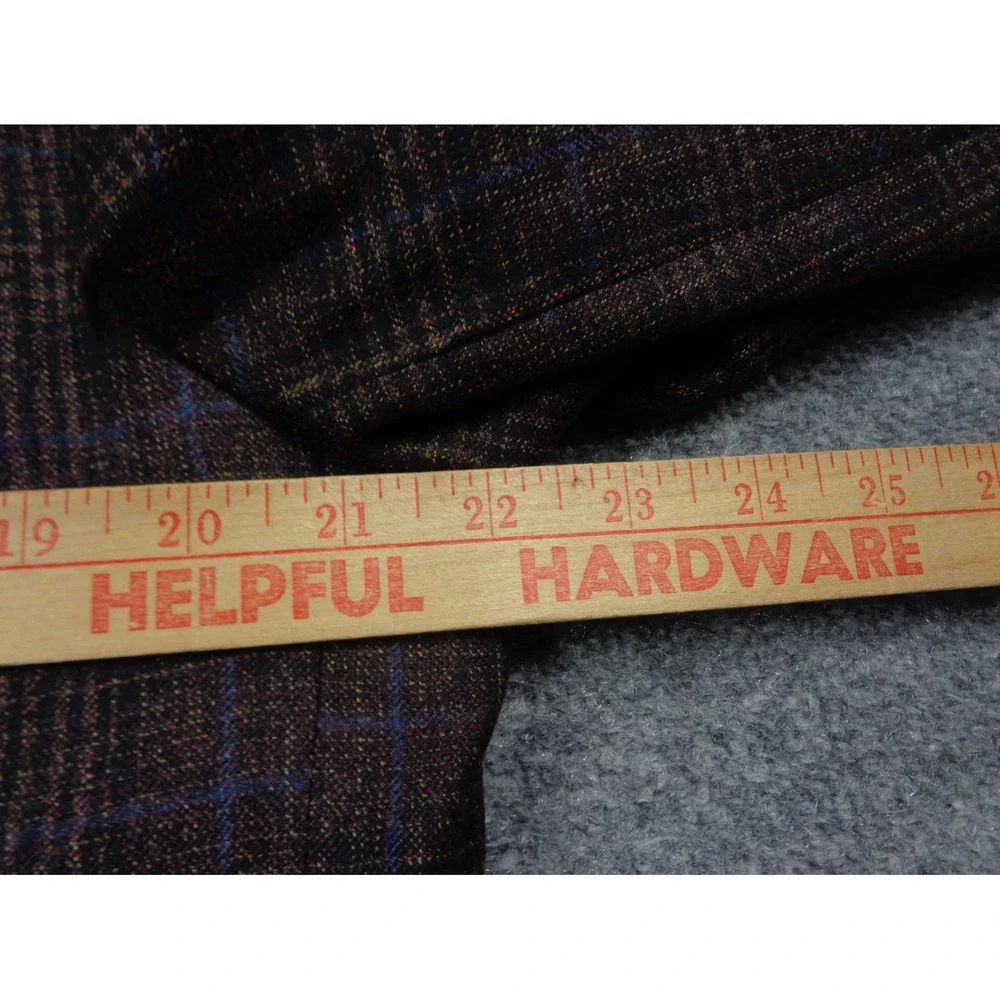 Joseph Abboud Heritage Blazer 44S Glen Check Plaid Reda Super 110's Wool